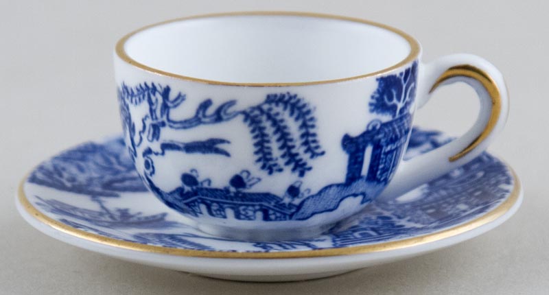 Miniature Cup and Saucer c1960-1980
